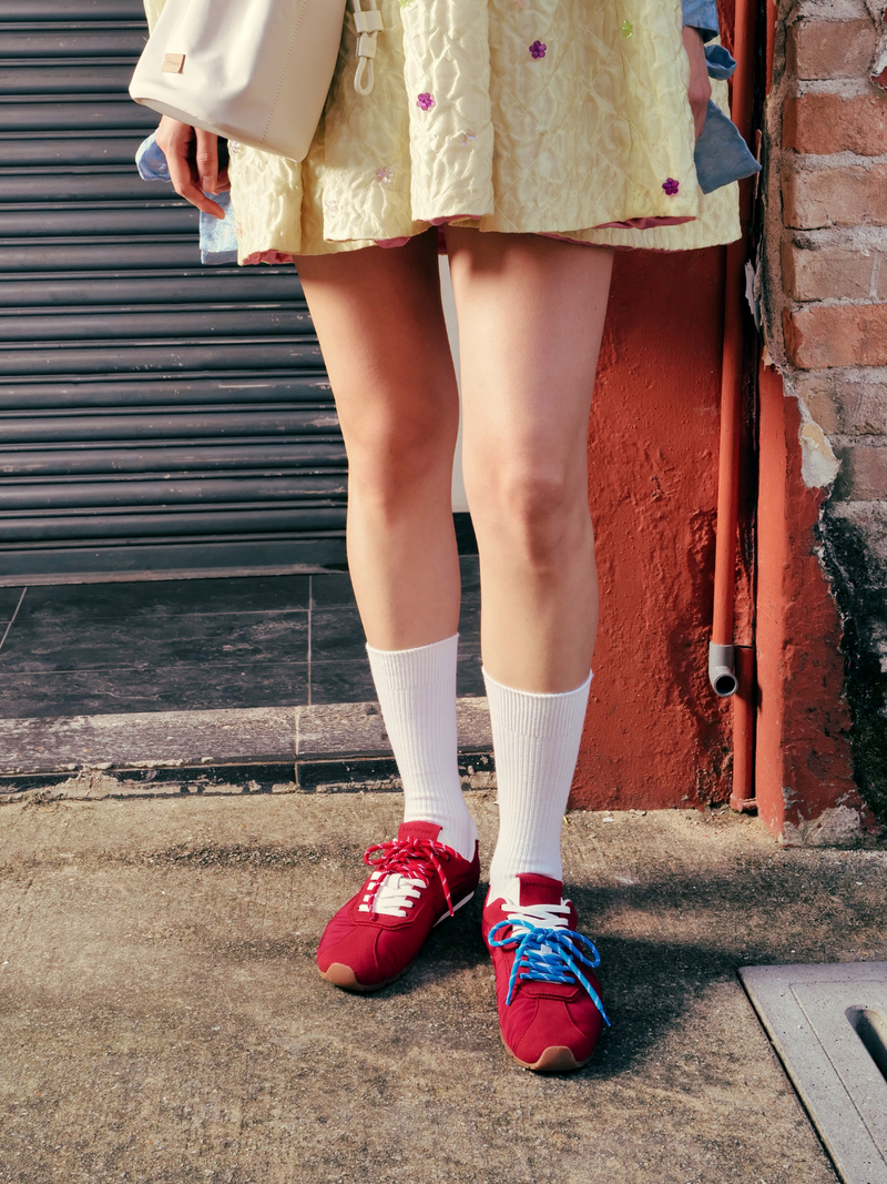 Softe Sneakers - Red Nylon