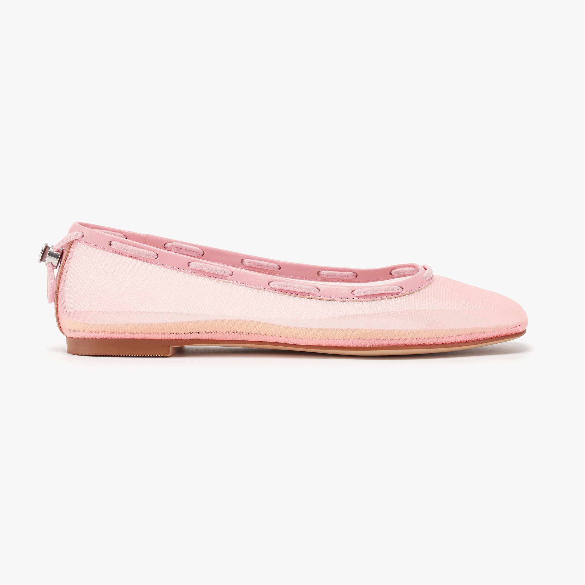 Glove Flats - Pink Mesh