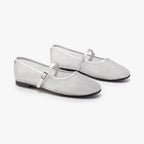 Luz Mary Jane - Silver Mesh