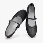 Luz Mary Jane - Black Mesh