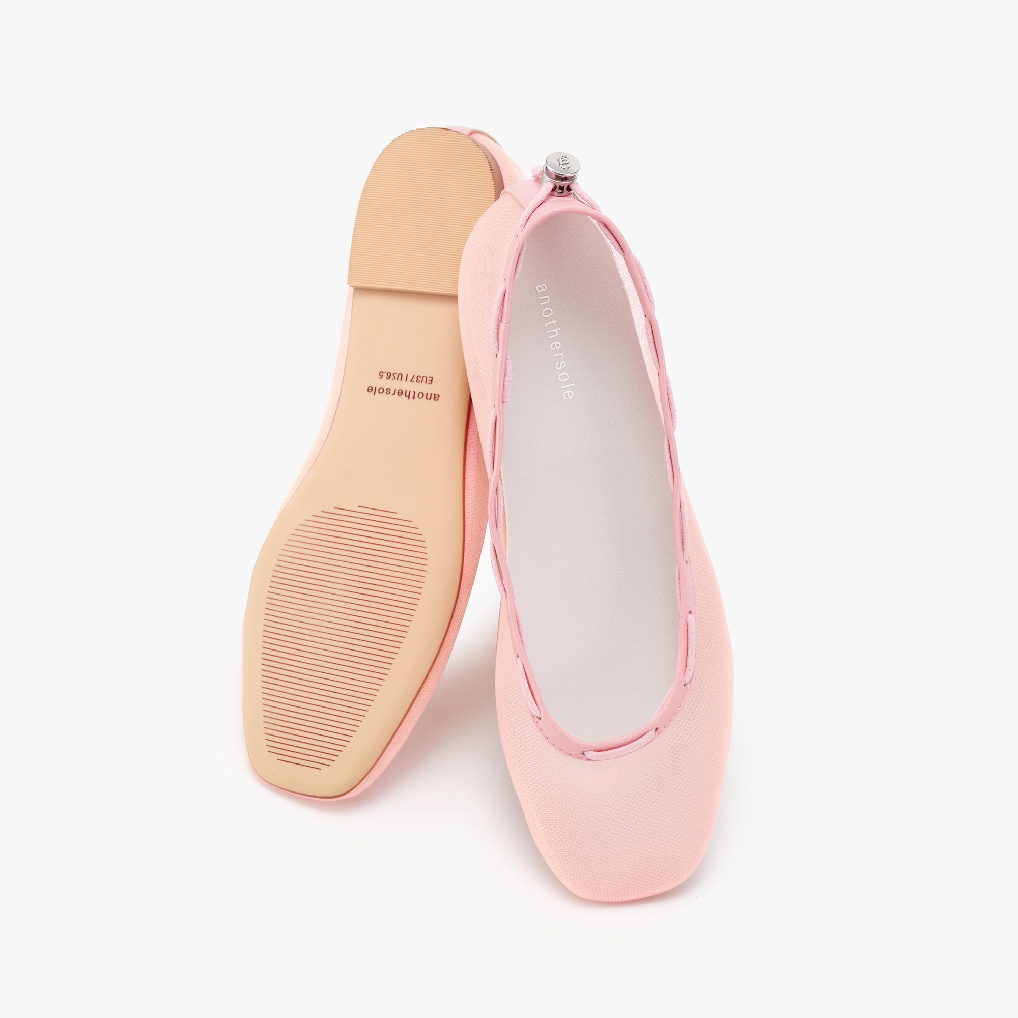 Glove Flats - Pink Mesh