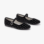 Belle Mary Jane - Diamante Black