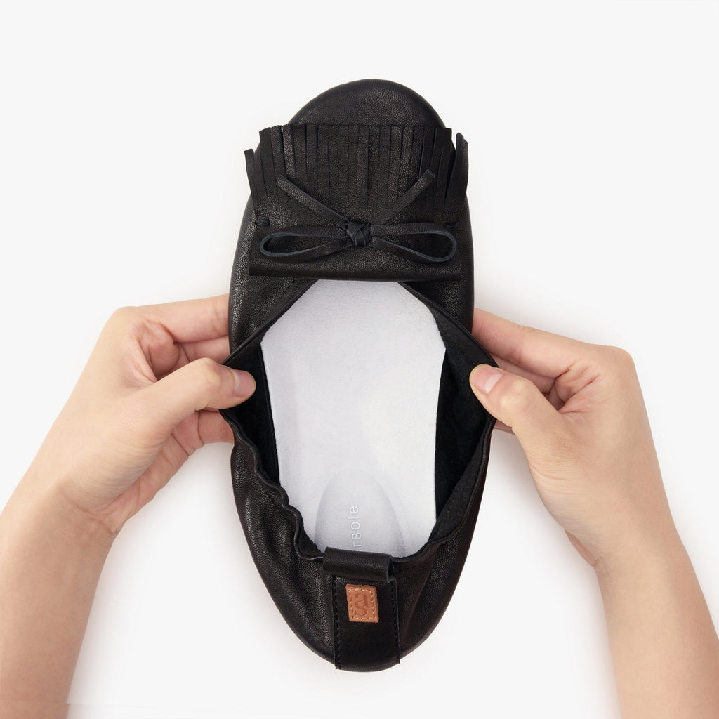 Emilie Flats - Black