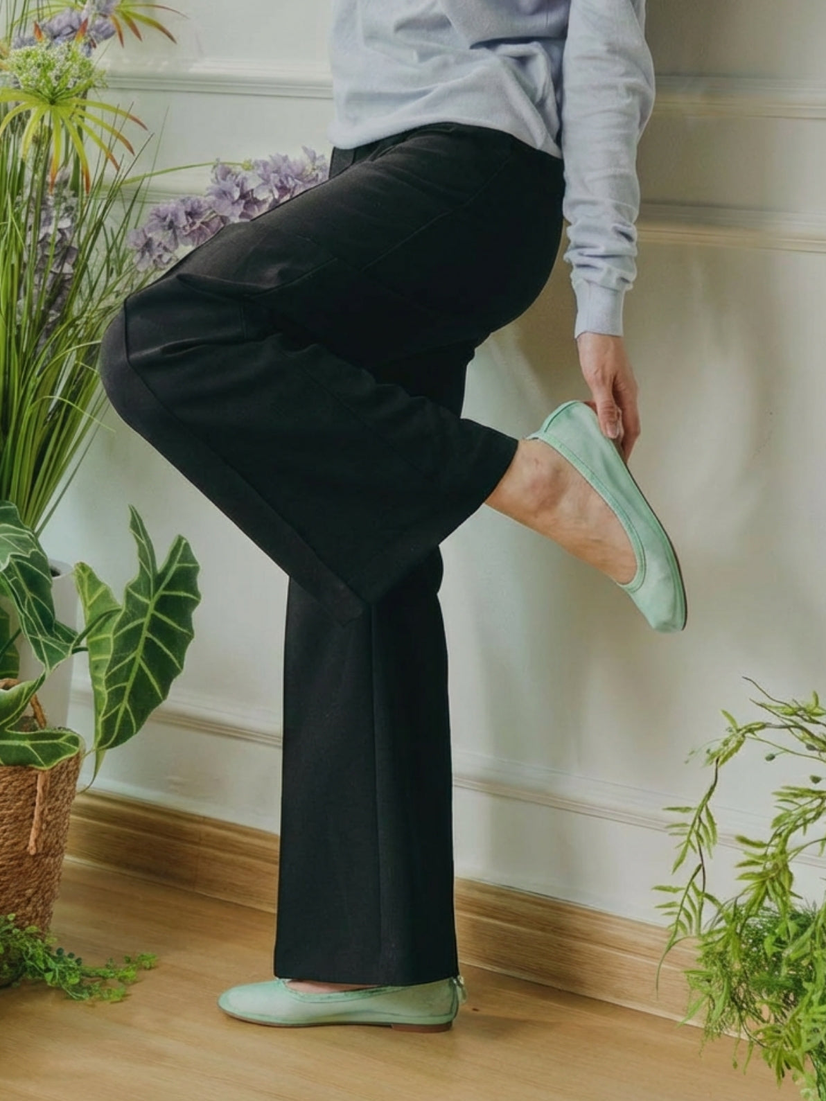 Glove Flats - Mint Mesh