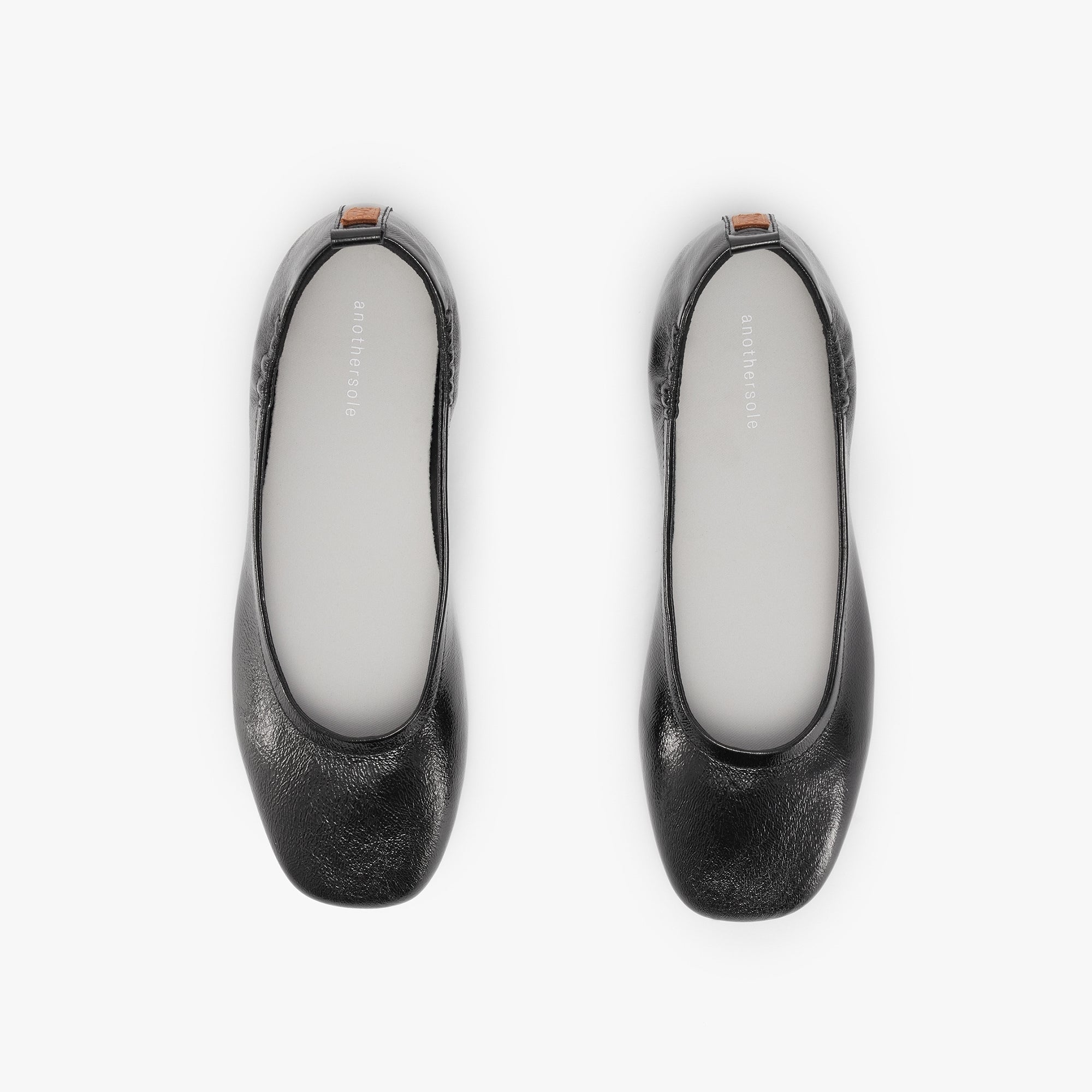 Glove Flats - Black Patent