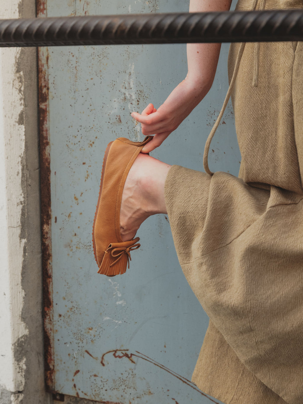 Emilie Flats - Tan