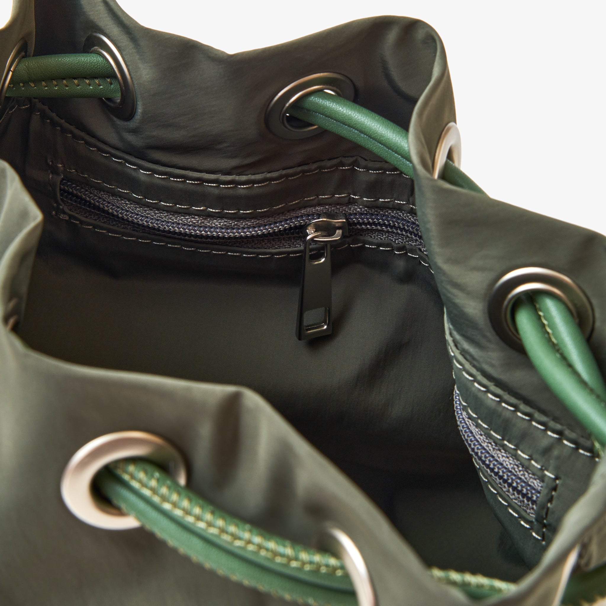 Money Bucket - Olive