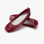 Glove Flats - Cherry Patent