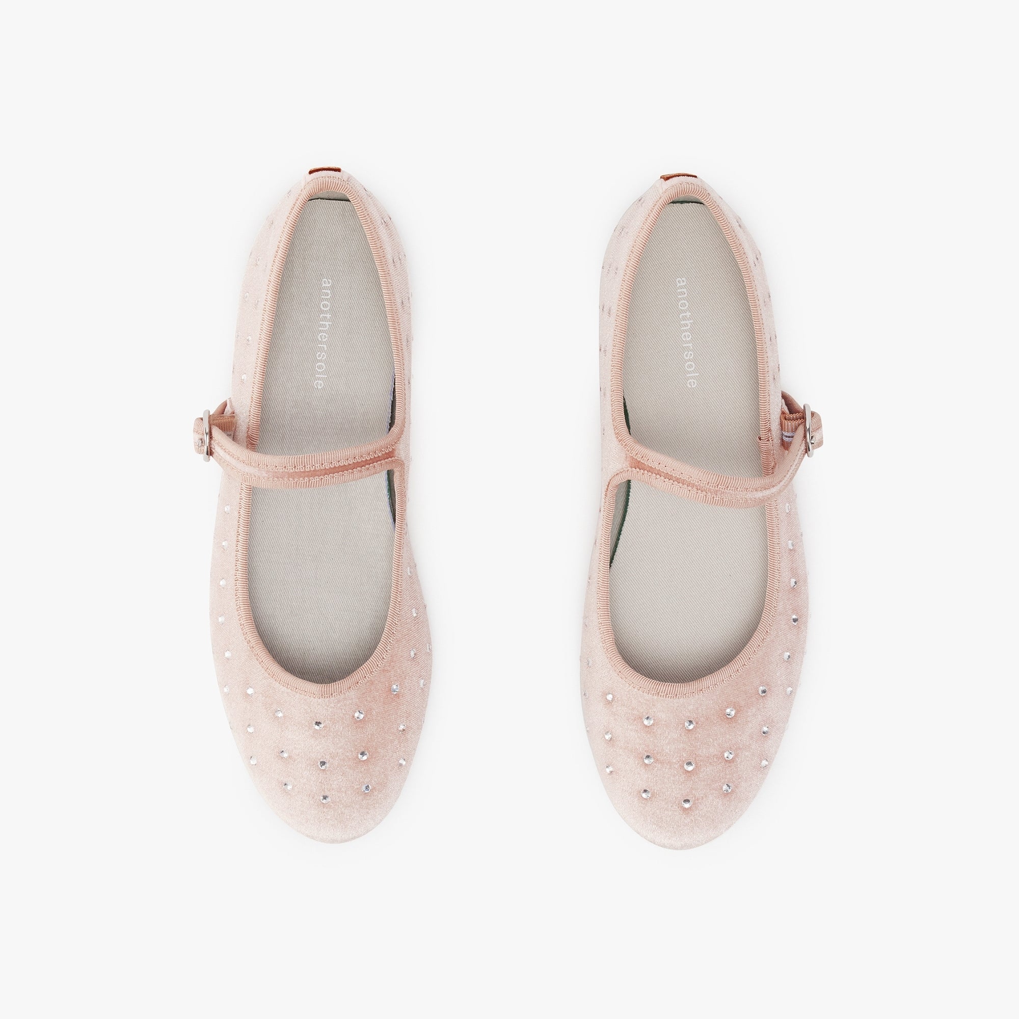 Belle Mary Jane - Diamante Pink