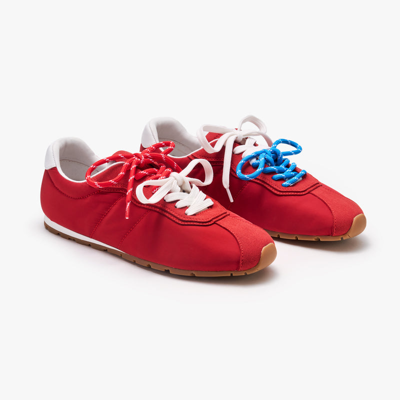 Softe Sneakers - Red Nylon