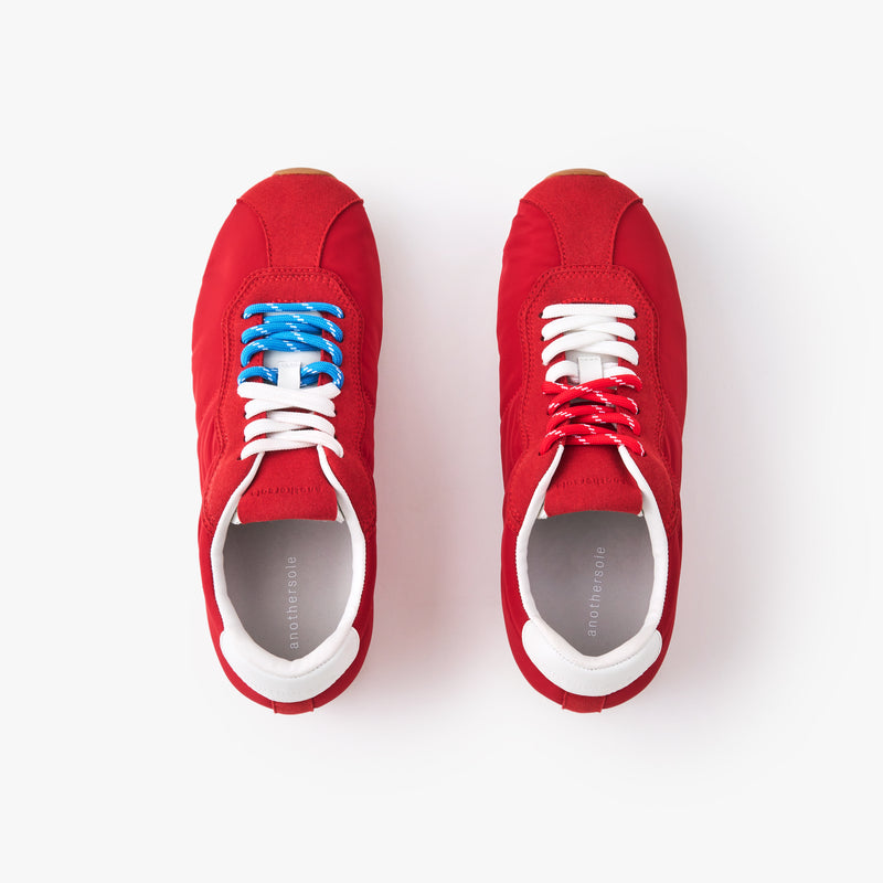 Softe Sneakers - Red Nylon