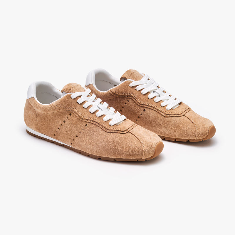 Softe Sneakers - Sand Suede