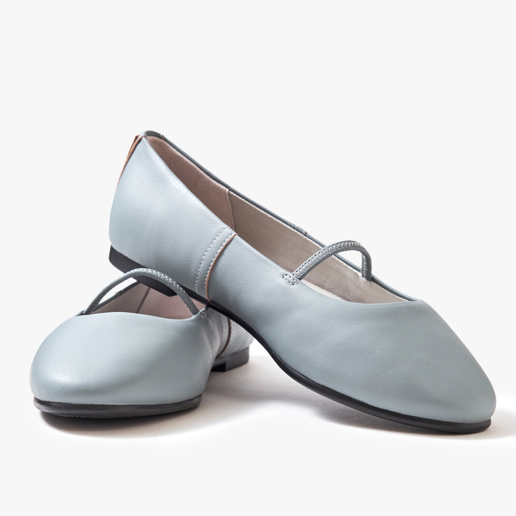 Travel Flats - Grey