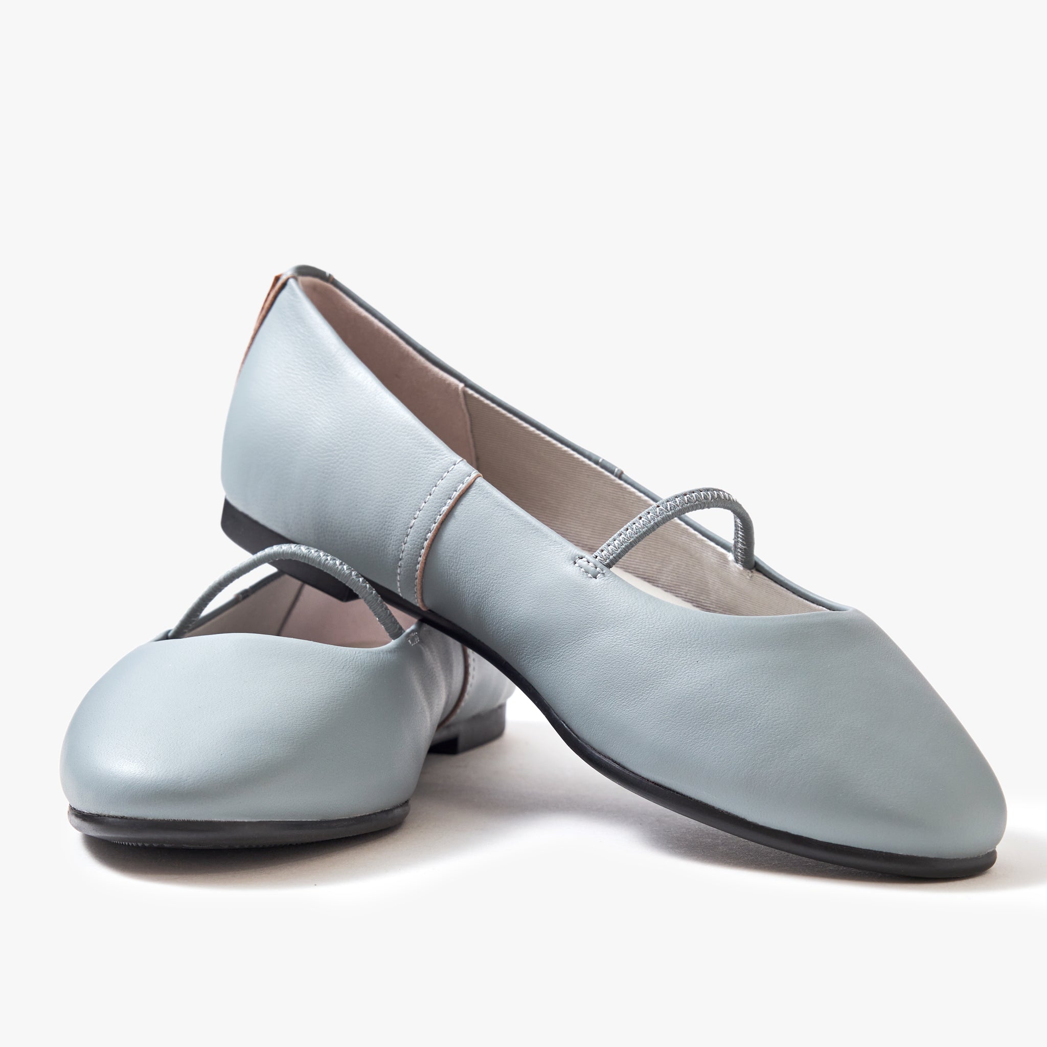 Travel Flats - Grey