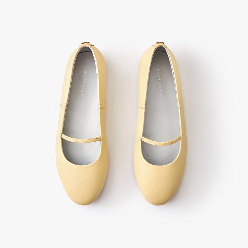 Travel Flats - Lemon