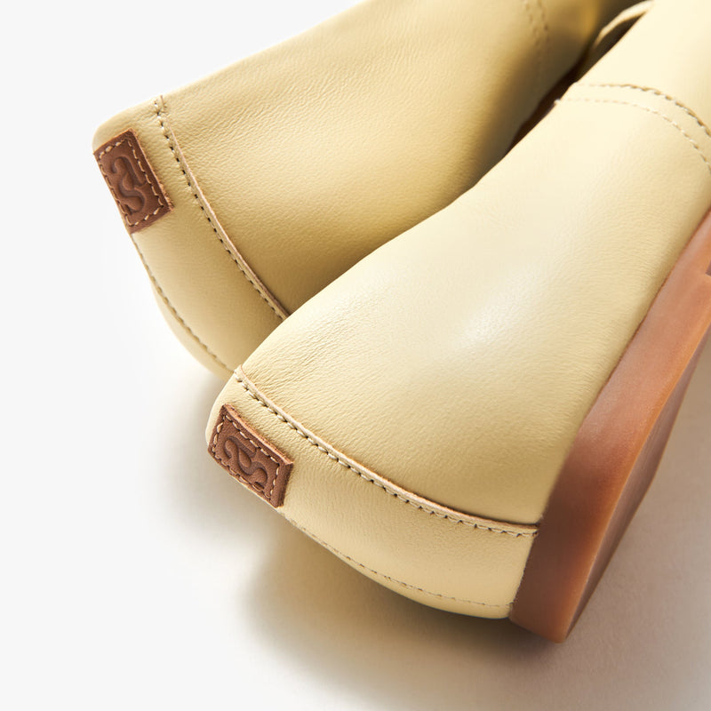 Travel Flats - Lemon