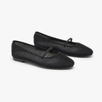 Travel Flats - Starlet Black