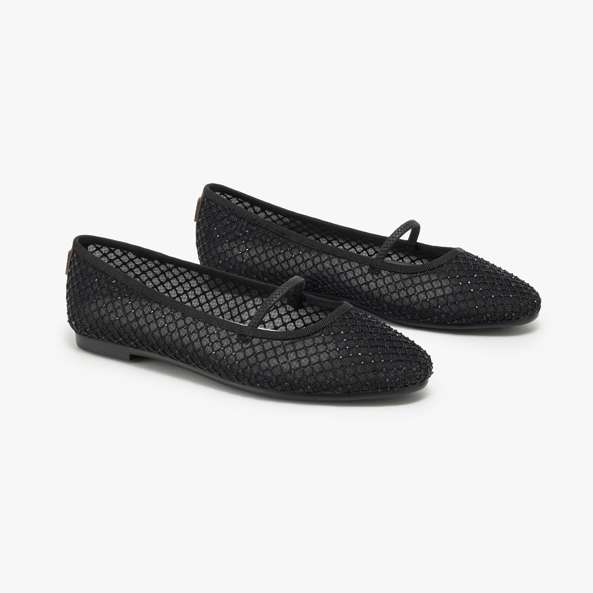 Travel Flats - Starlet Black