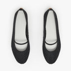 Travel Flats - Starlet Black