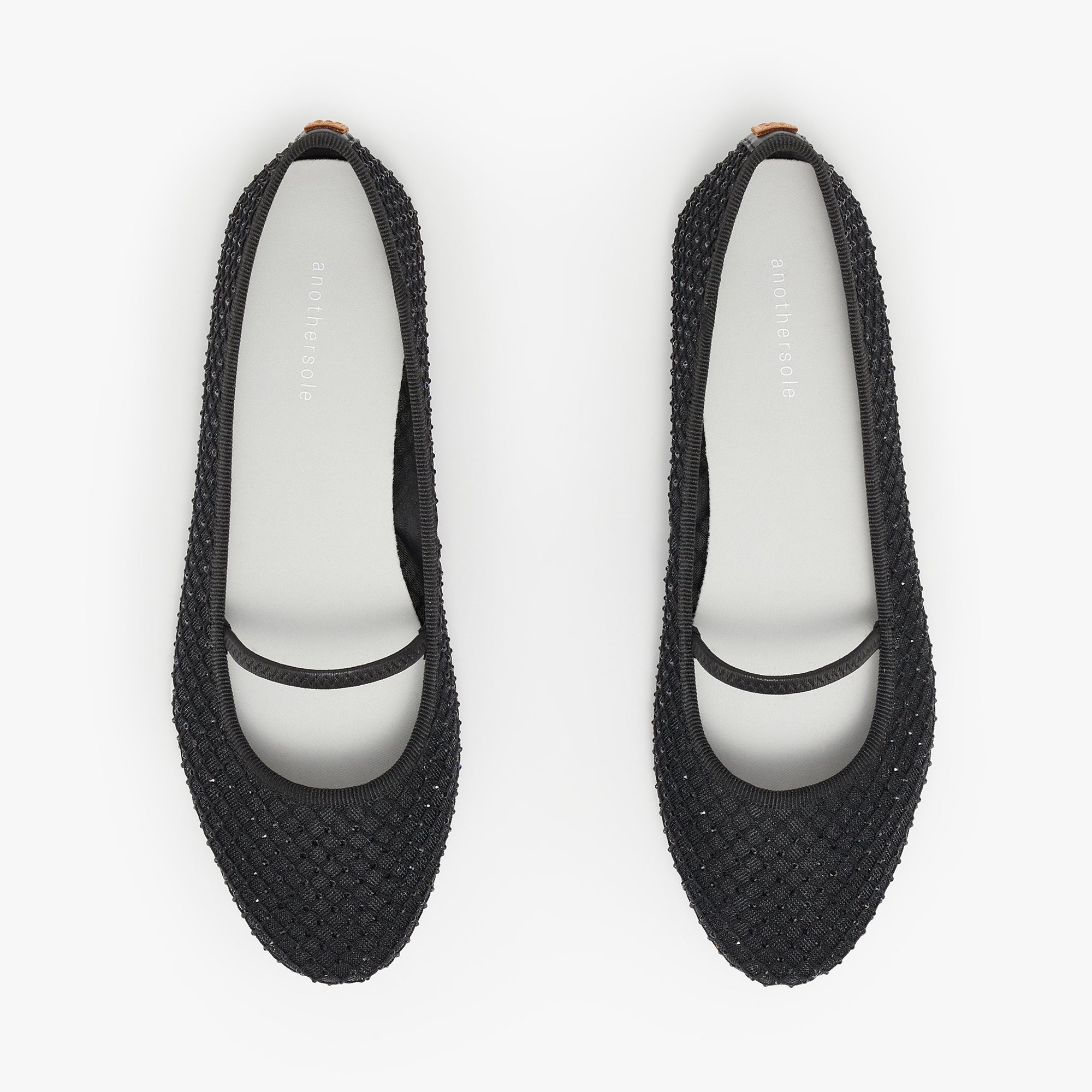 Travel Flats - Starlet Black