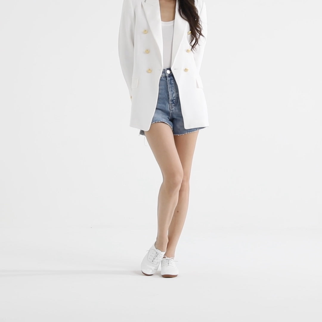 Luisa II - Pebbled White